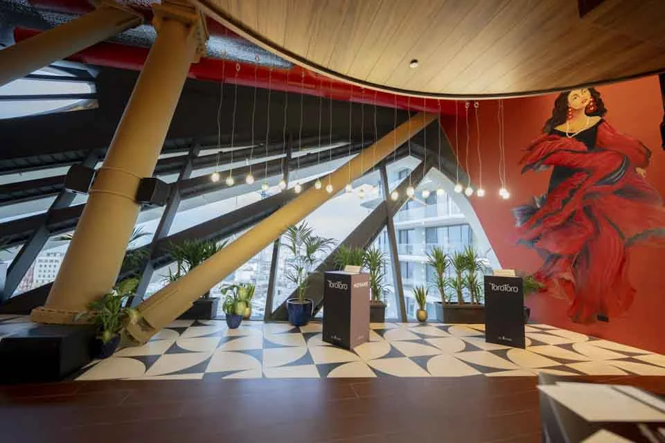 The interior of Toro Toro · The opening at Toro Toro