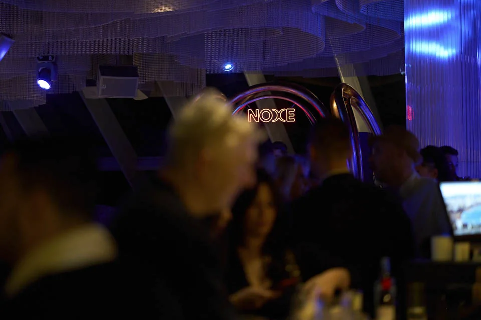 The DJ performing at Noxe · Noxe, Barcelona