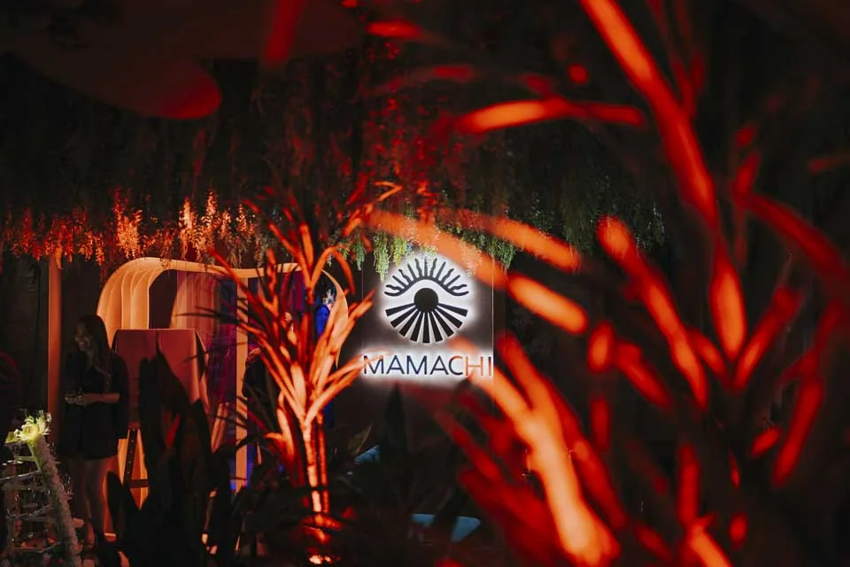 Mamachi’s illuminated interior · Mamachi, St Julian’s