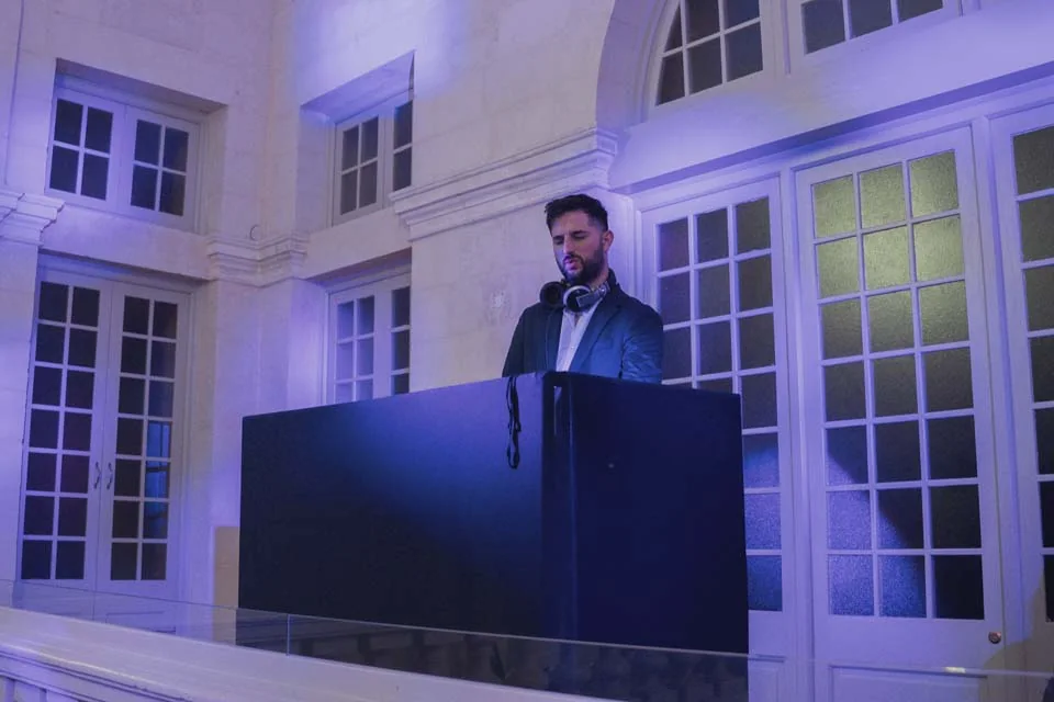 The DJ at the Civil Service Club · Civil Service Club, Valletta