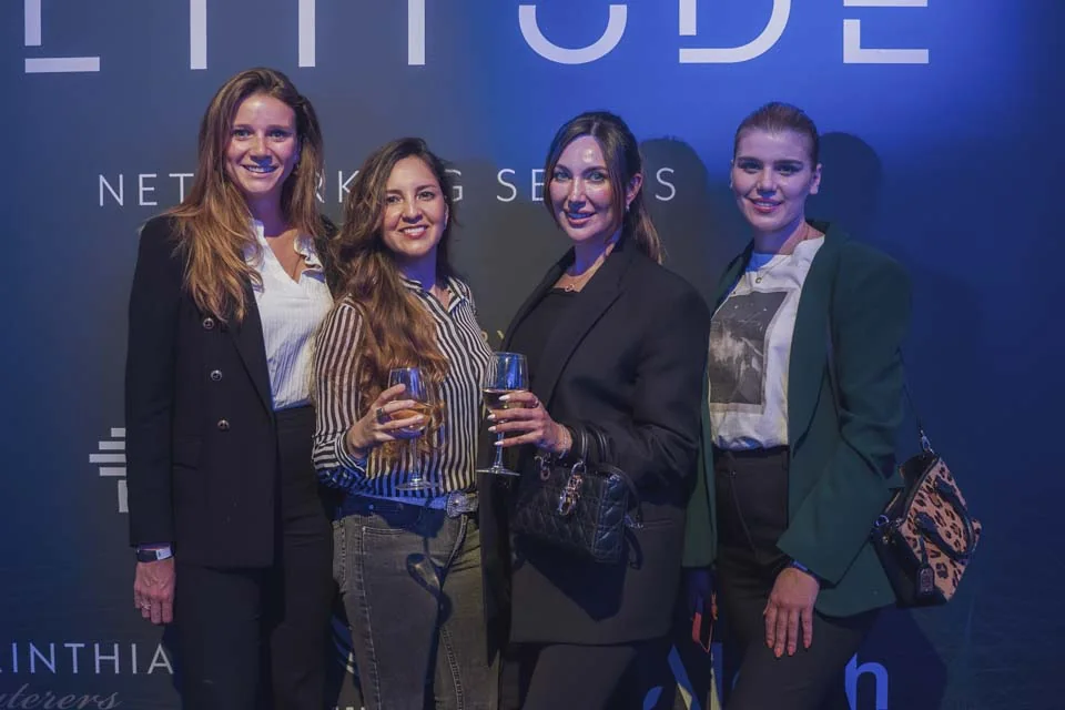 Guests at the Altitude backdrop · Civil Service Club, Valletta