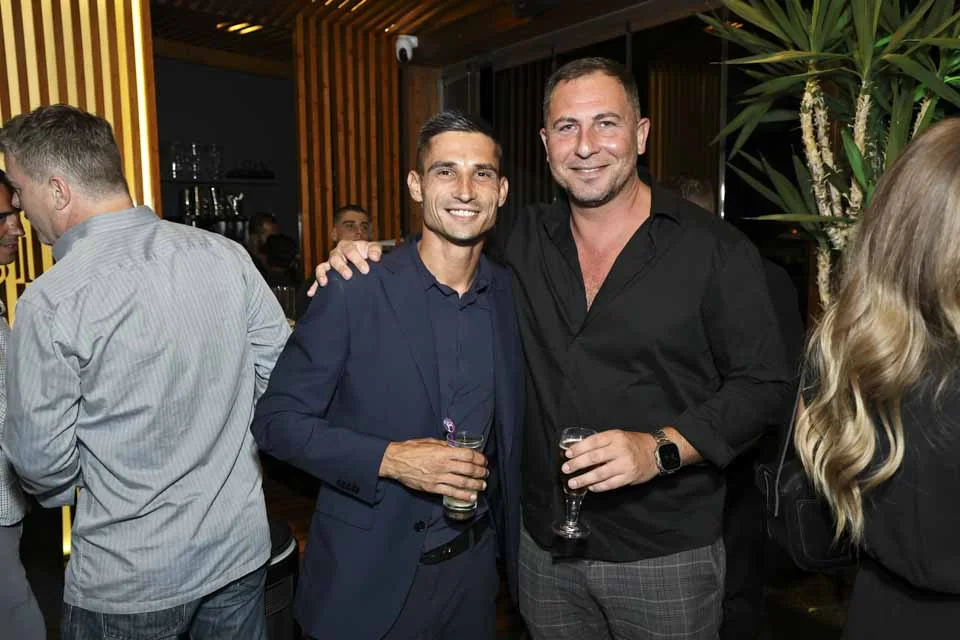 Guests connecting at Silk Club · A Lisbon evening