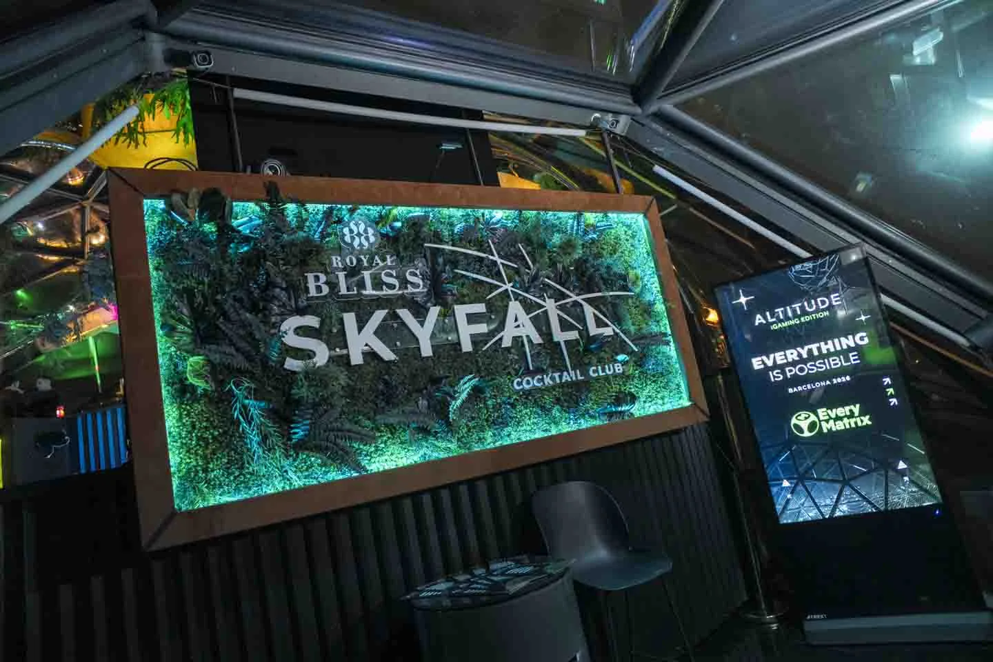 The entrance to Skyfall · Everything is possible